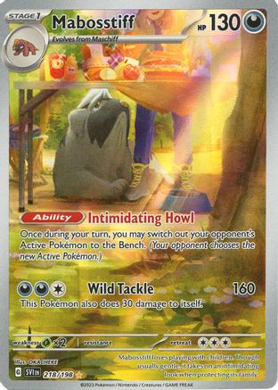 Mabosstiff - 218/198 Holofoil [SV: Base Set] Pokemon Single Pokémon