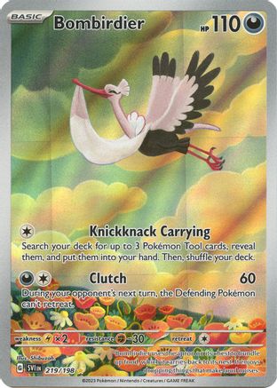 Bombirdier - 219/198 Holofoil [SV: Base Set] Pokemon Single Pokémon