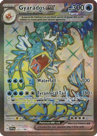 Gyarados ex - 225/198 Holofoil [SV: Base Set] Pokemon Single Pokémon