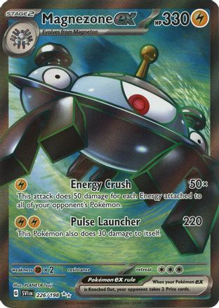 Magnezone ex - 226/198 Holofoil [SV: Base Set] Pokemon Single Pokémon
