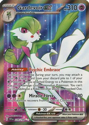 Gardevoir ex - 228/198 Holofoil [SV: Base Set] Pokemon Single Pokémon