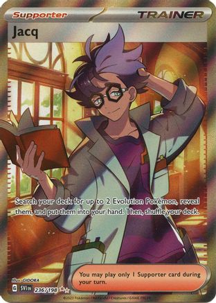 Jacq - 236/198 Holofoil [SV: Base Set] Pokemon Single Pokémon