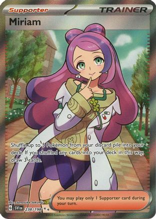 Miriam - 238/198 Holofoil [SV: Base Set] Pokemon Single Pokémon