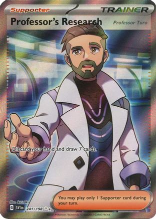 Professor's Research - 241/198 Holofoil [SV: Base Set] Pokemon Single Pokémon