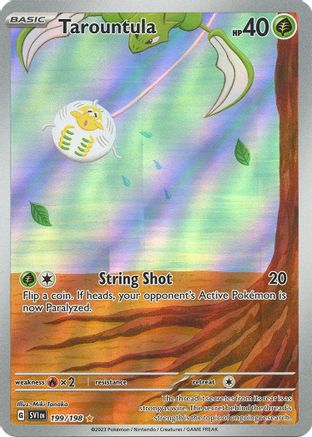 Tarountula - 199/198 Holofoil [SV: Base Set] Pokemon Single Pokémon