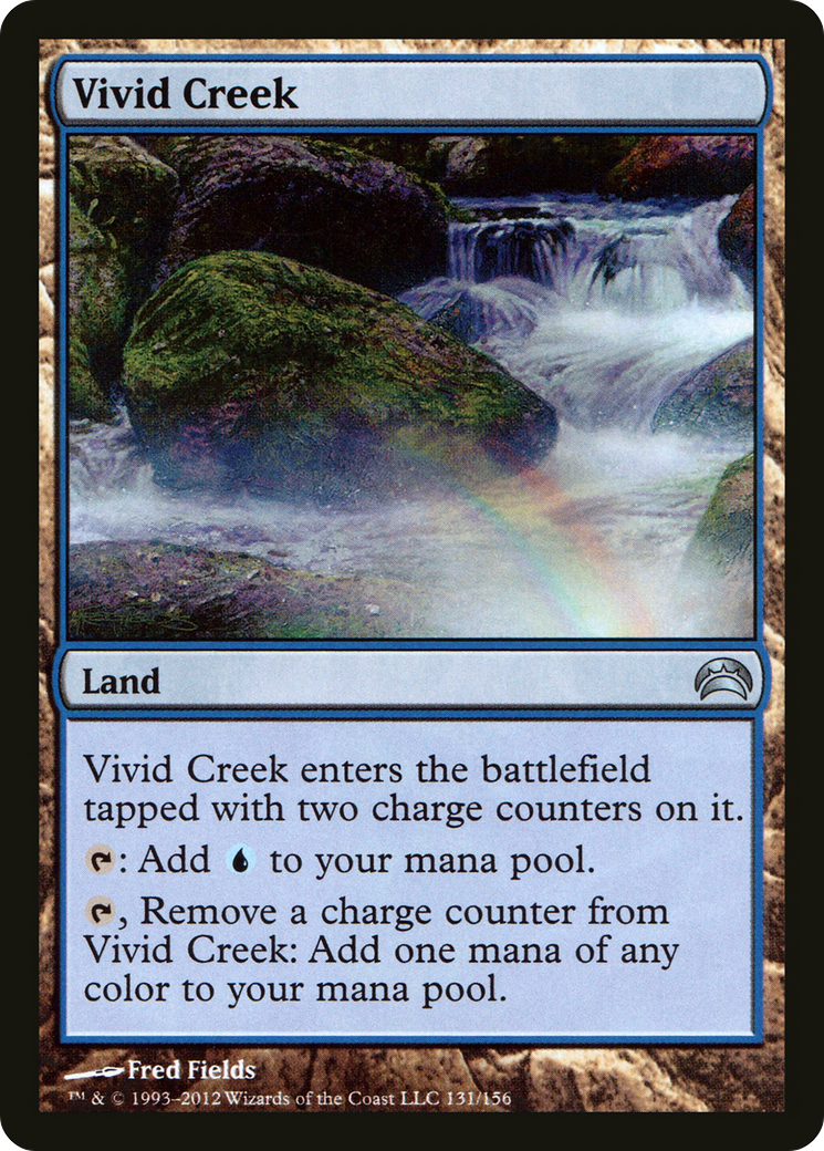 Vivid Creek (PC2-131) [Misc] Planechase 2012 MTG Single Wizards of the Coast