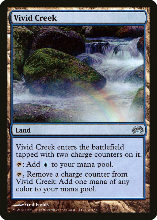 Vivid Creek (PC2-131) [Misc] Planechase 2012 Foil MTG Single Wizards of the Coast