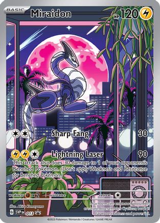 Miraidon - 013 (13) Holofoil [Promos: SV Promo Cards] Pokemon Single Pokémon