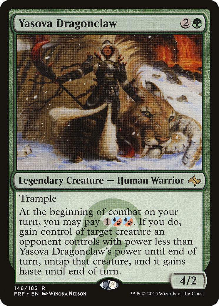 Yasova Dragonclaw (FRF-148) [Fate Reforged] MTG Single Wizards of the Coast