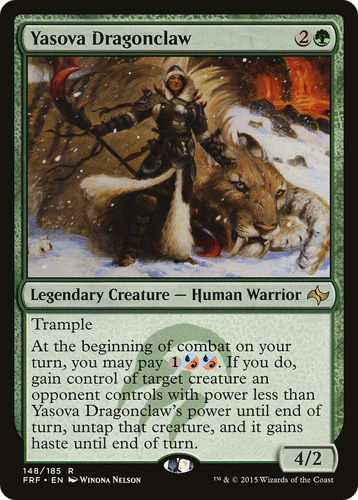 Yasova Dragonclaw (FRF-148) [Fate Reforged] MTG Single Wizards of the Coast