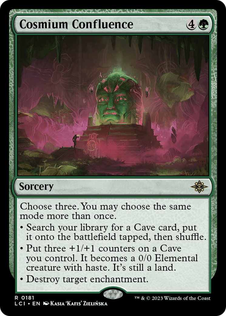Cosmium Confluence (LCI-181) [The Lost Caverns of Ixalan] Foil MTG Single Wizards of the Coast