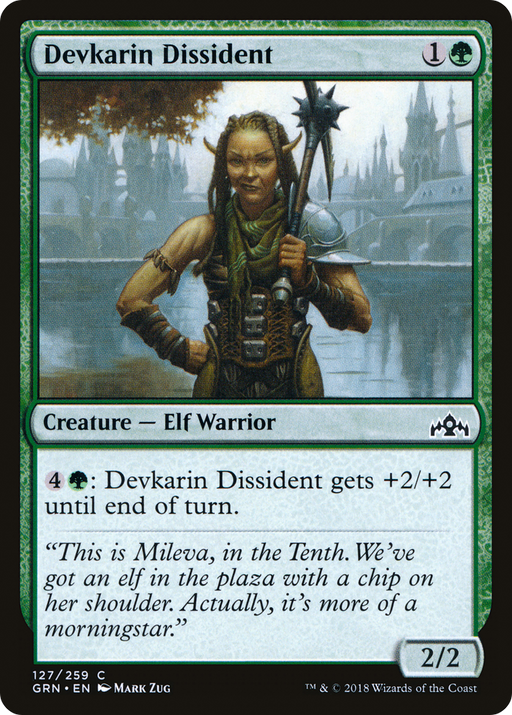 Devkarin Dissident (GRN-127) [Guilds of Ravnica] MTG Single Wizards of the Coast