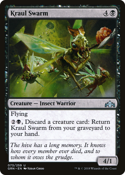 Kraul Swarm (GRN-073) [Guilds of Ravnica] MTG Single Wizards of the Coast