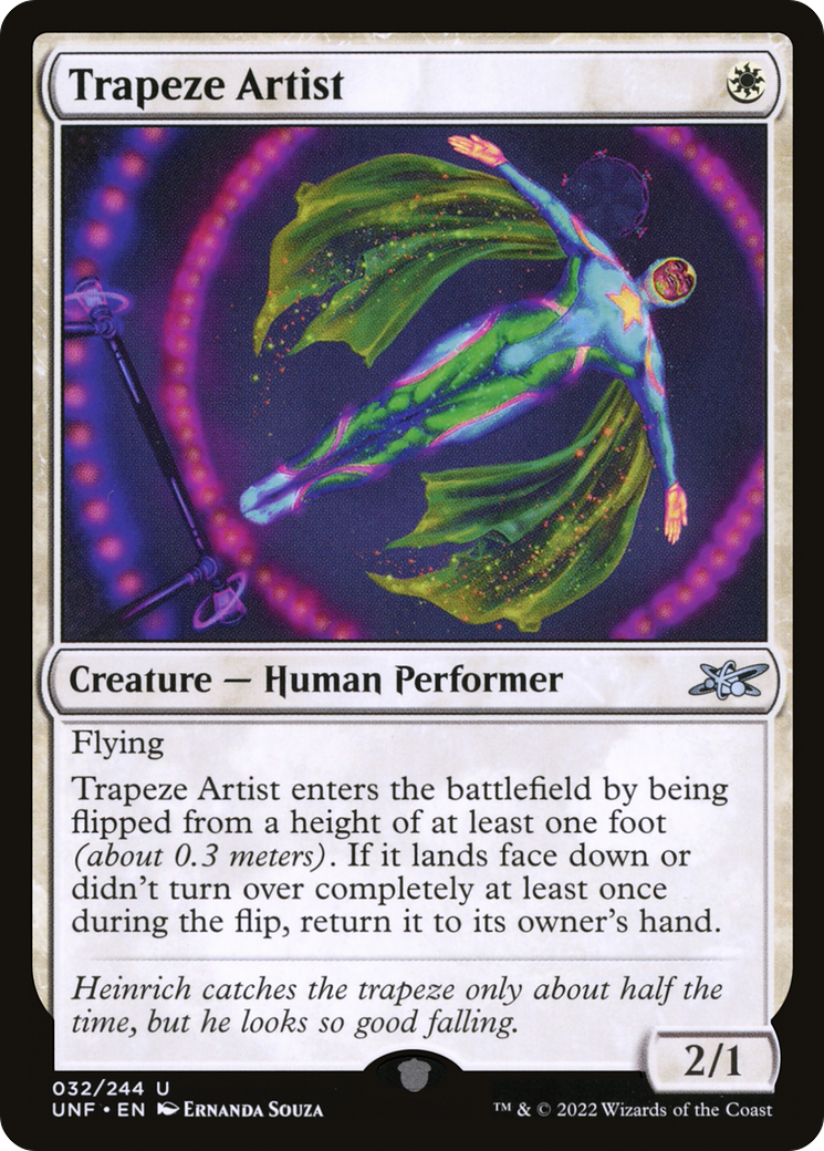 Trapeze Artist (UNF-032) [Unfinity] MTG Single Wizards of the Coast