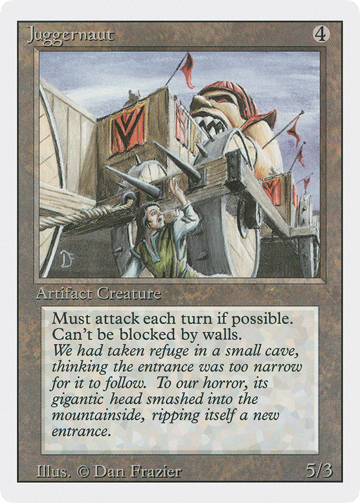 Juggernaut (3ED-259) [Revised Edition] MTG Single Wizards of the Coast