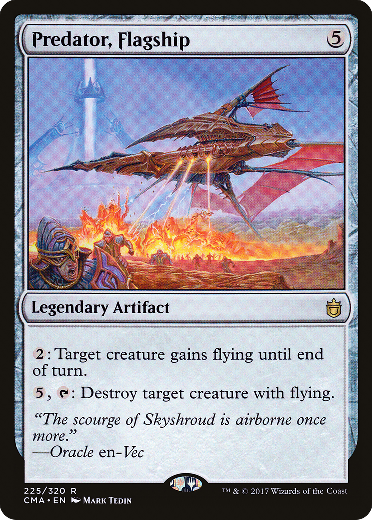 Predator, Flagship (CMA-225) [Commander Anthology] MTG Single Wizards of the Coast