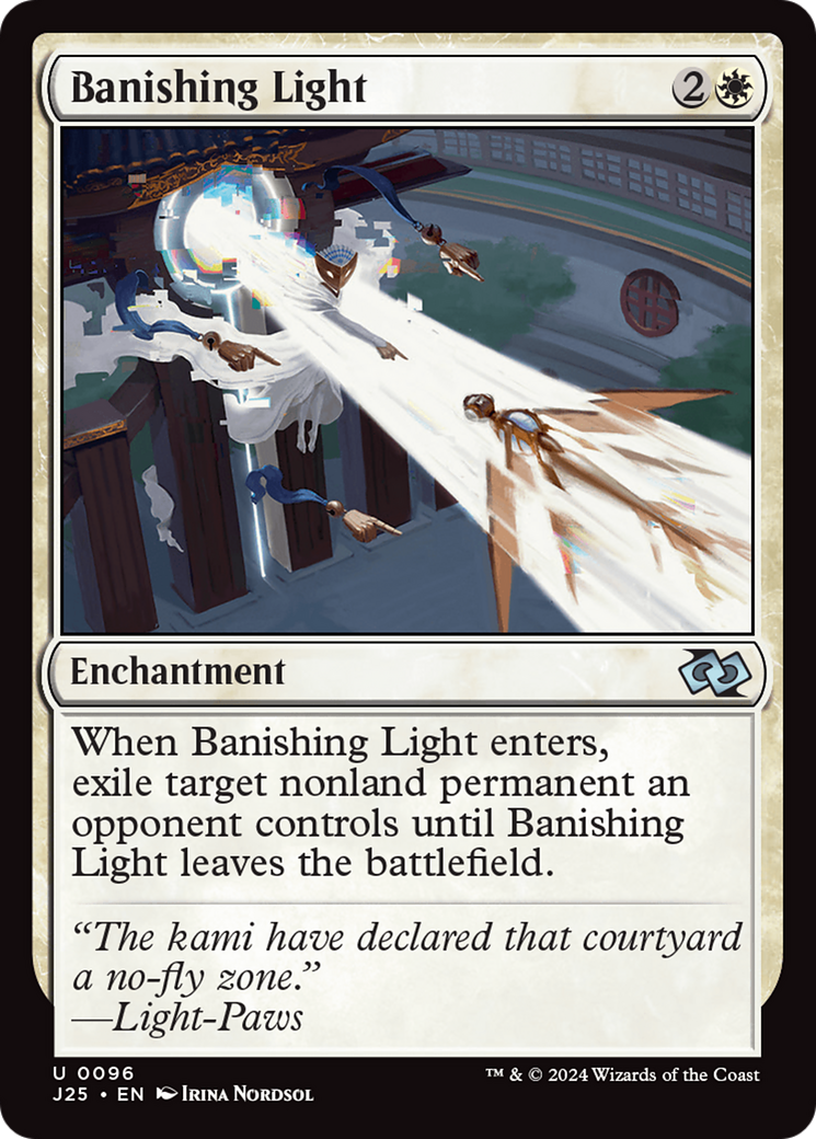 Banishing Light (J25-096) [Foundations Jumpstart] MTG Single Wizards of the Coast