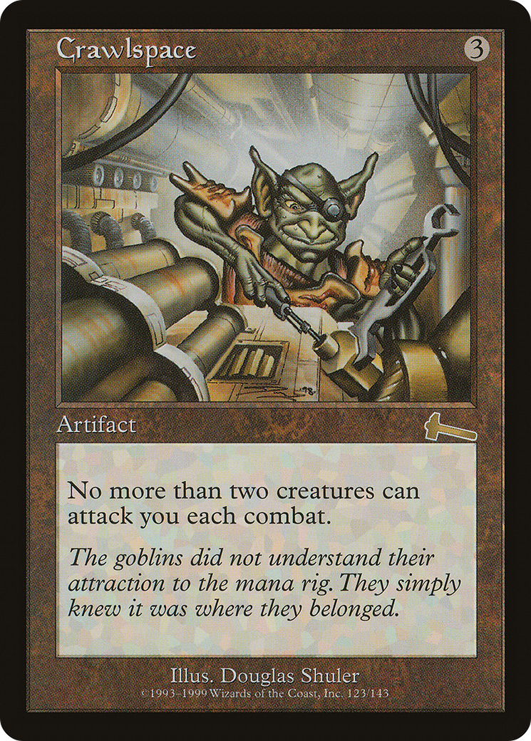 Crawlspace (ULG-123) [Urza's Legacy] Foil MTG Single Wizards of the Coast