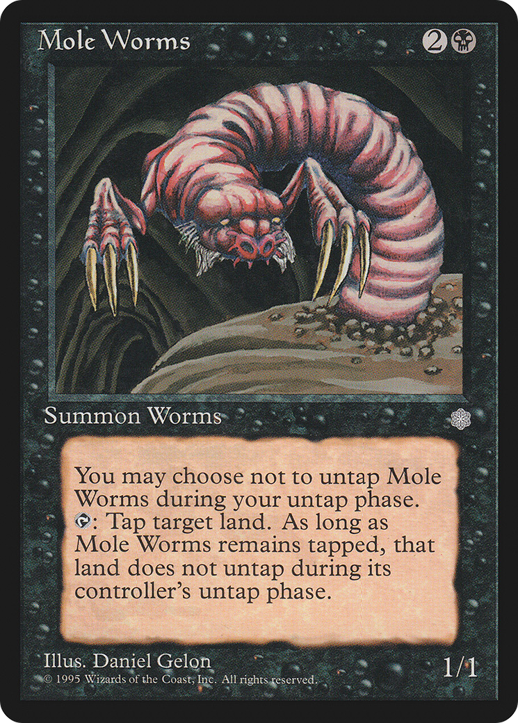 Mole Worms (ICE-152) [Ice Age] MTG Single Wizards of the Coast