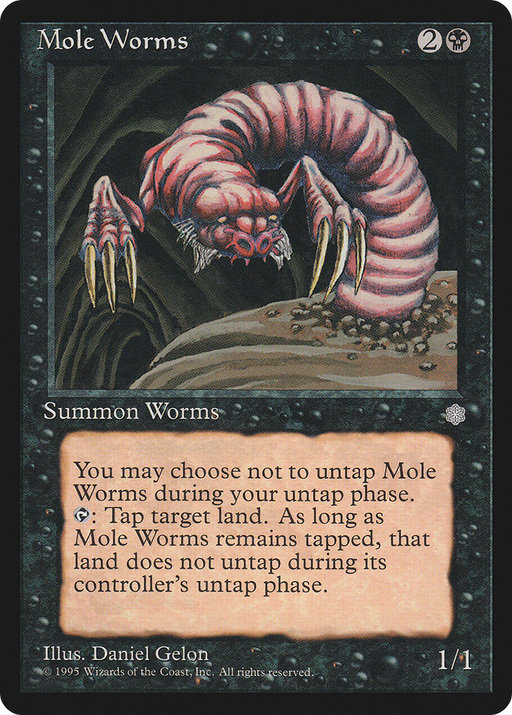 Mole Worms (ICE-152) [Ice Age] MTG Single Wizards of the Coast