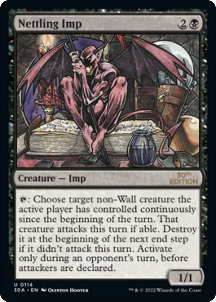 Nettling Imp (30A-114) [30th Anniversary Edition] MTG Single Wizards of the Coast