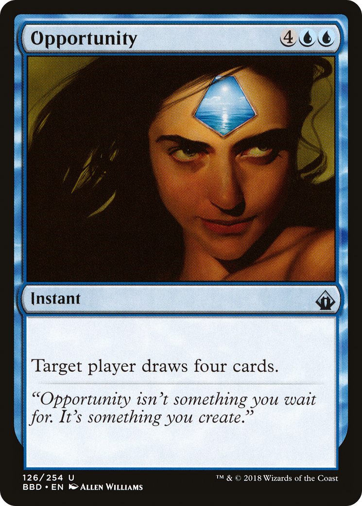 Opportunity (BBD-126) [Battlebond] MTG Single Wizards of the Coast
