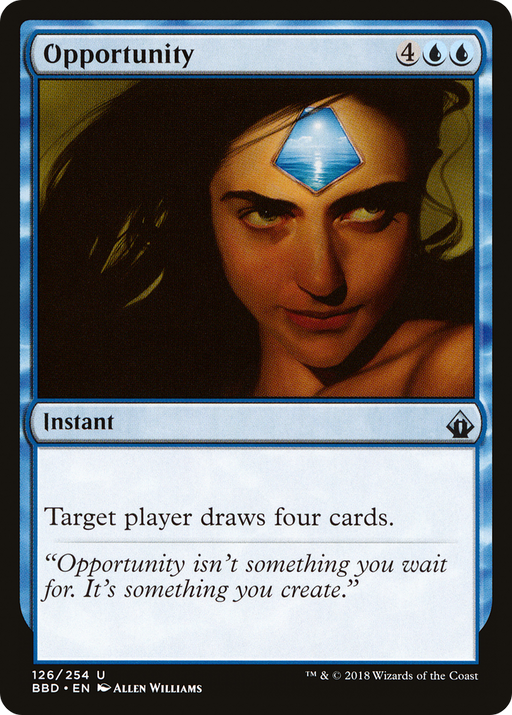 Opportunity (BBD-126) [Battlebond] MTG Single Wizards of the Coast