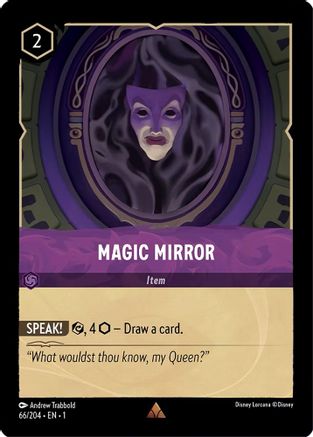 Magic Mirror (66/204) [The First Chapter] Cold Foil Lorcana Single Disney