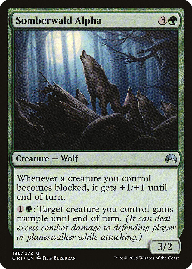 Somberwald Alpha (ORI-198) [Magic Origins] MTG Single Wizards of the Coast