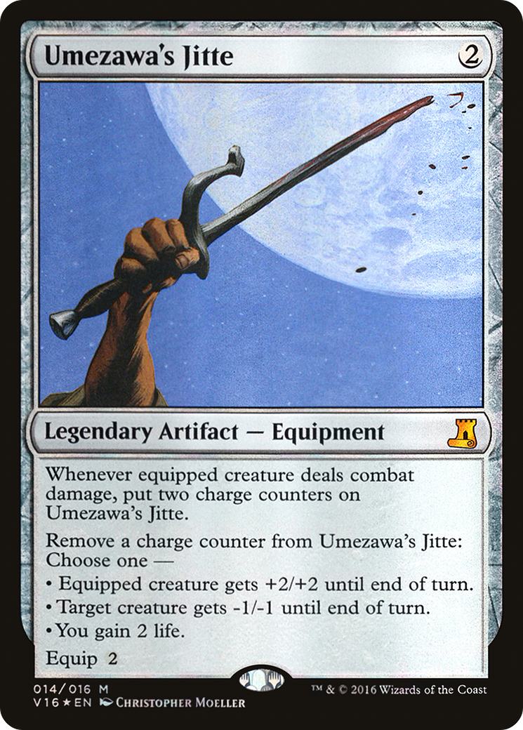 Umezawa's Jitte (V16-014) [Misc] From the Vault: Lore Foil MTG Single Wizards of the Coast