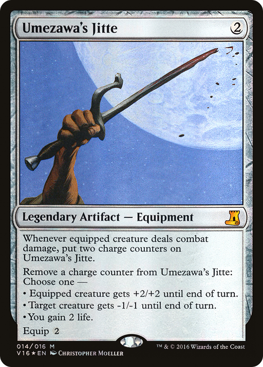 Umezawa's Jitte (V16-014) [Misc] From the Vault: Lore Foil MTG Single Wizards of the Coast