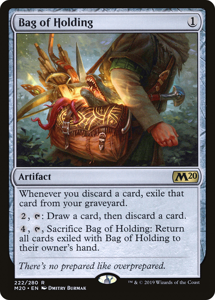 Bag of Holding [Core Set 2020] MTG Single Magic: The Gathering