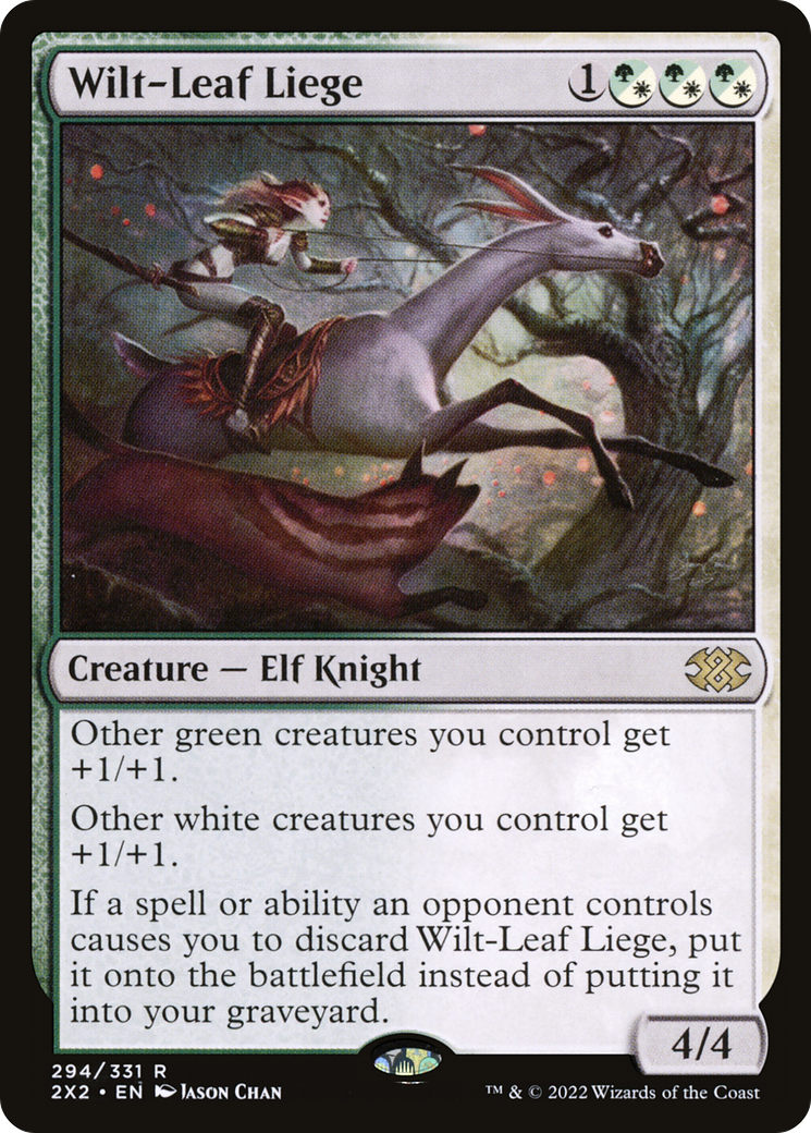 Wilt-Leaf Liege (2X2-294) [Double Masters 2022] MTG Single Wizards of the Coast