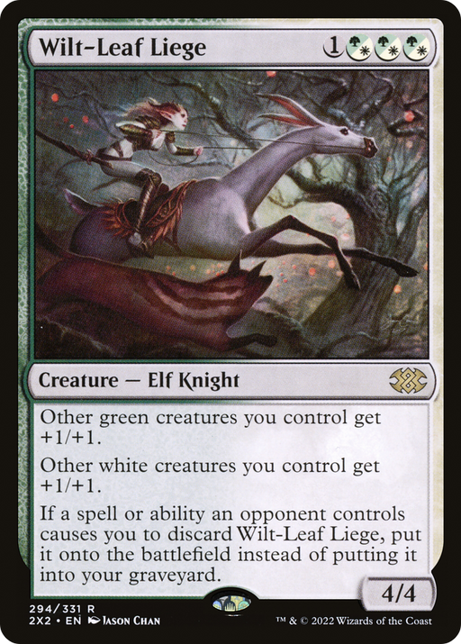 Wilt-Leaf Liege (2X2-294) [Double Masters 2022] MTG Single Wizards of the Coast