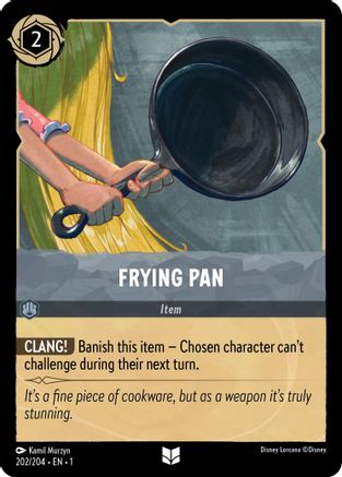 Frying Pan (202/204) [The First Chapter] Cold Foil Lorcana Single Disney