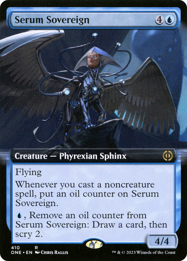 Serum Sovereign (ONE-410) [Phyrexia: All Will Be One] (Extended Art) Foil MTG Single Wizards of the Coast