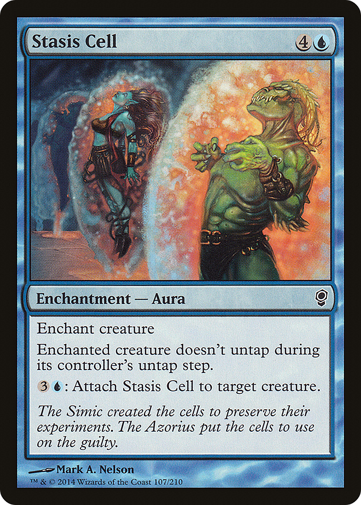 Stasis Cell (CNS-107) [Conspiracy] MTG Single Wizards of the Coast