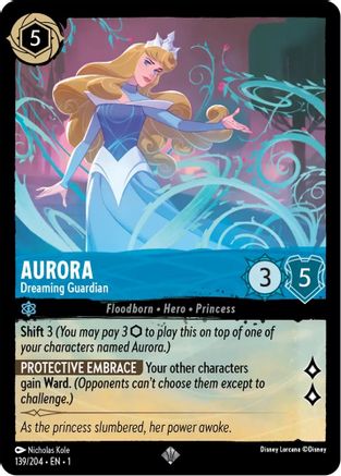 Aurora - Dreaming Guardian (139/204) [The First Chapter] Lorcana Single Disney