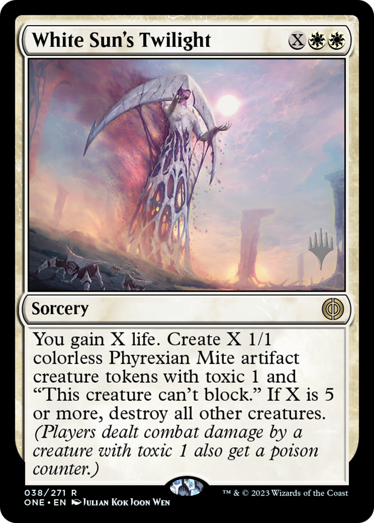 White Sun's Twilight (PPONE-38P) [Phyrexia: All Will Be One Promos] MTG Single Wizards of the Coast