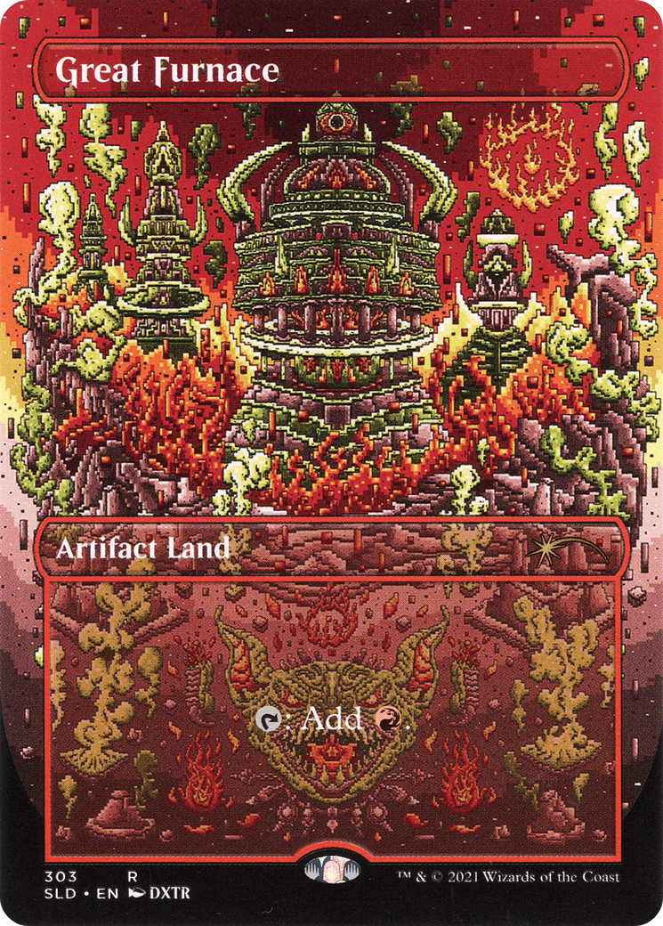 Great Furnace (SLD-303) [Secret Lair] Drop (Borderless) MTG Single Wizards of the Coast