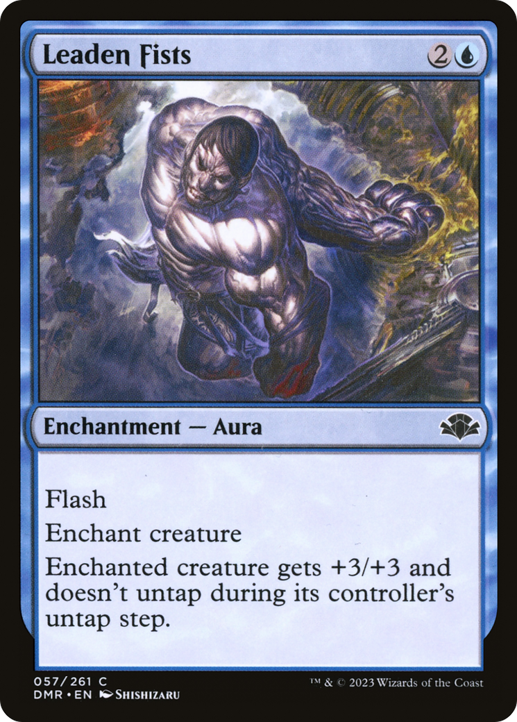 Leaden Fists (DMR-057) [Dominaria Remastered] MTG Single Wizards of the Coast