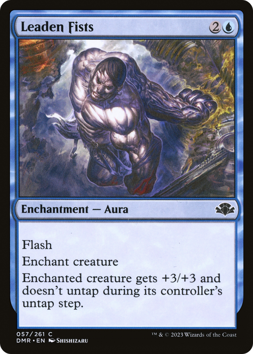 Leaden Fists (DMR-057) [Dominaria Remastered] MTG Single Wizards of the Coast