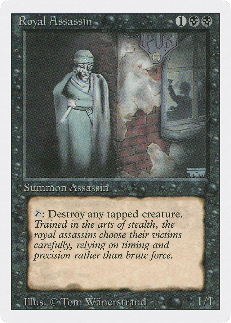 Royal Assassin (3ED-125) [Revised Edition] MTG Single Wizards of the Coast