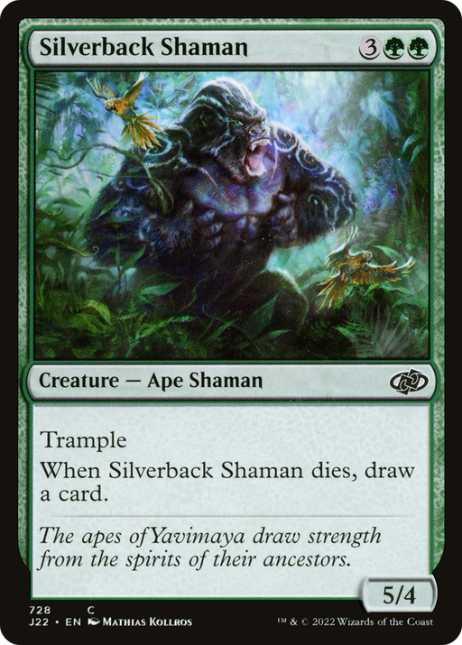 Silverback Shaman (J22-728) [Jumpstart 2022] MTG Single Wizards of the Coast