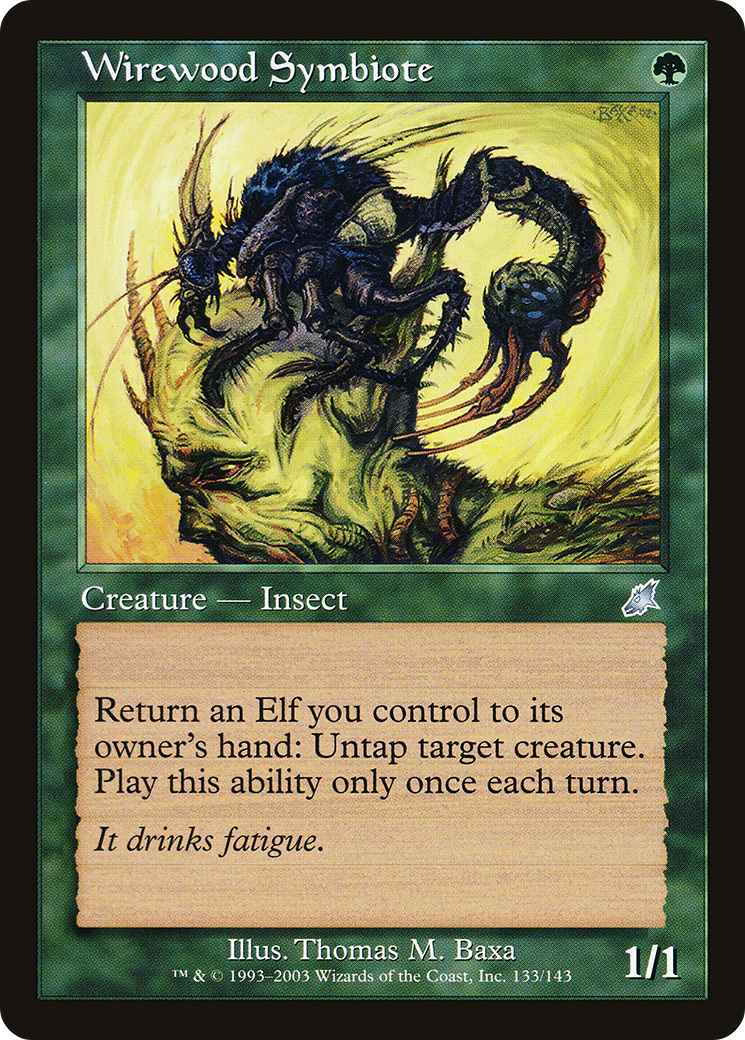 Wirewood Symbiote (SCG-133) [Scourge] MTG Single Wizards of the Coast