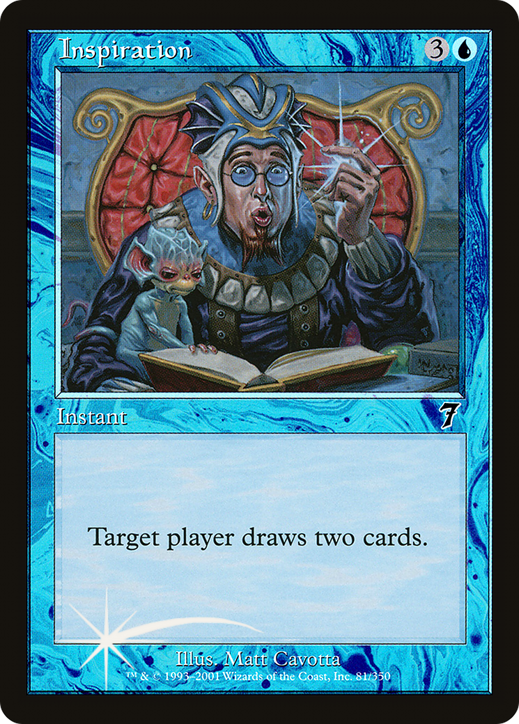 Inspiration (7ED-081) [7th Edition] MTG Single Wizards of the Coast