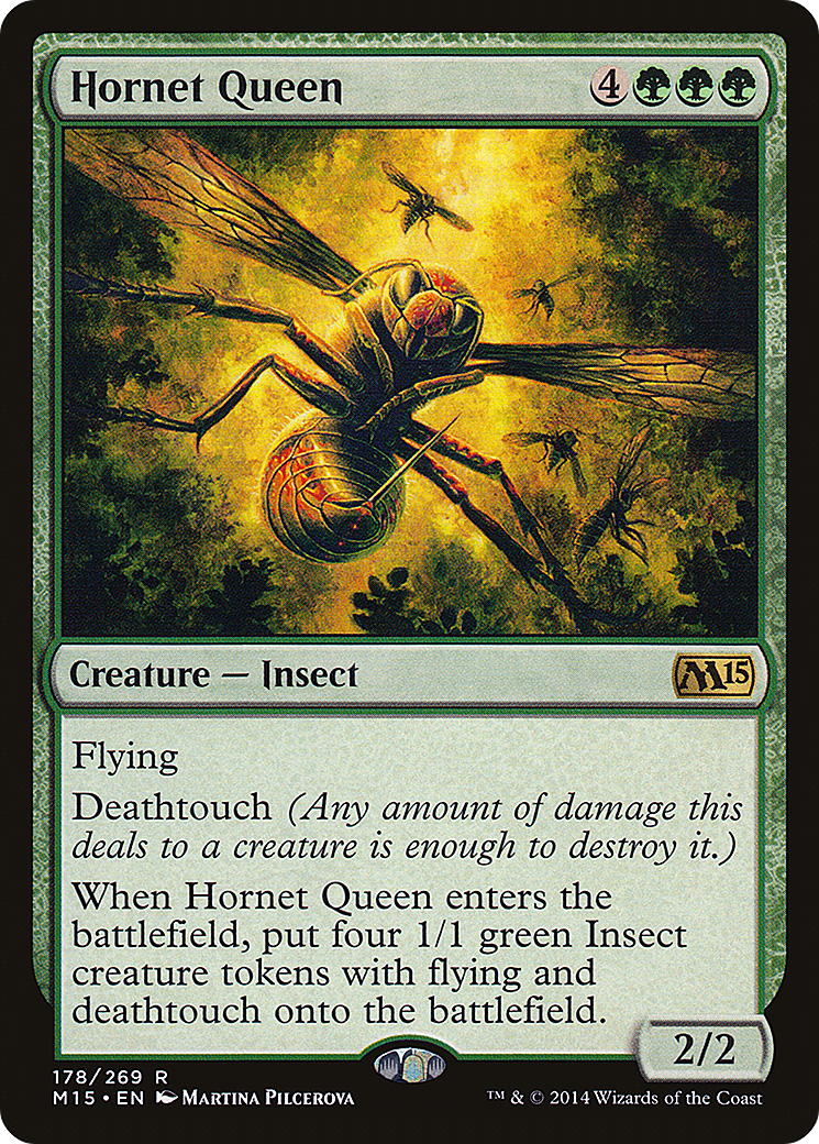 Hornet Queen (M15-178) [Magic 2015] Foil MTG Single Wizards of the Coast