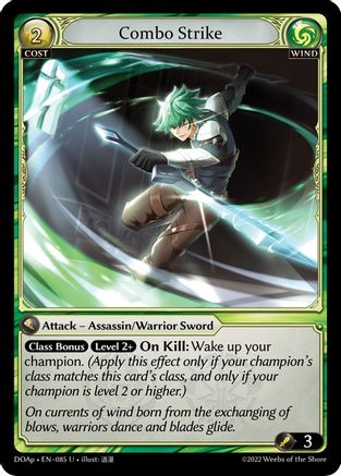 Combo Strike (085) [Dawn of Ashes Prelude] Grand Archive Single Weebs of the Shore
