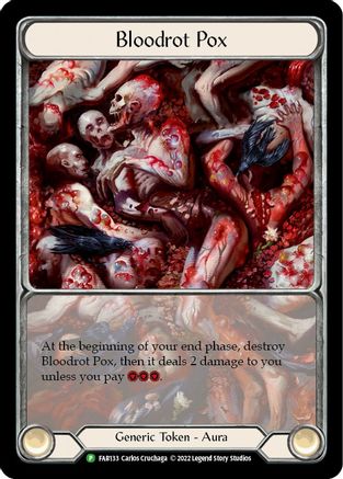 Bloodrot Pox [FAB133] (Promo)  Rainbow Foil Flesh And Blood Single Flesh And Blood   