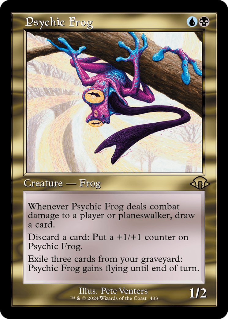 Psychic Frog (MH3-433) [Modern Horizons 3] MTG Single Modern Horizons 3